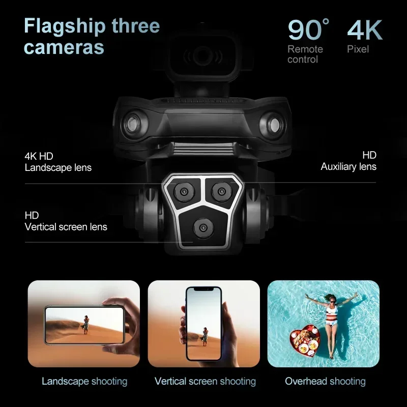 M1S Drone 8K Professional Trip - Drone Gimbal 3 Axis recension och pris