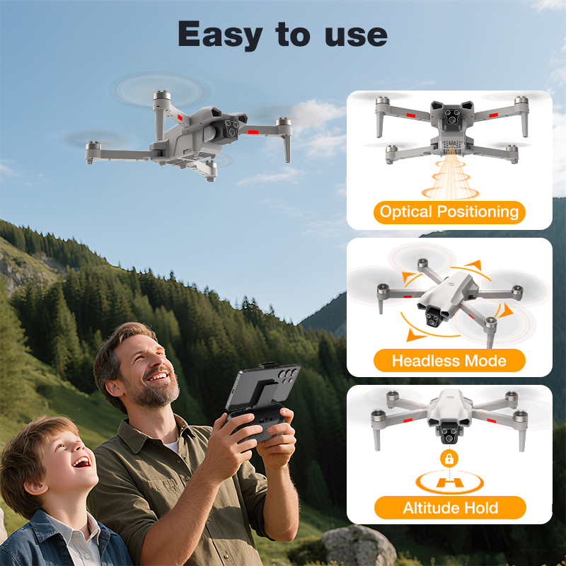 NEW Hot L017 Pro Drone Brushle - Drone Gimbal Brushless recension och pris