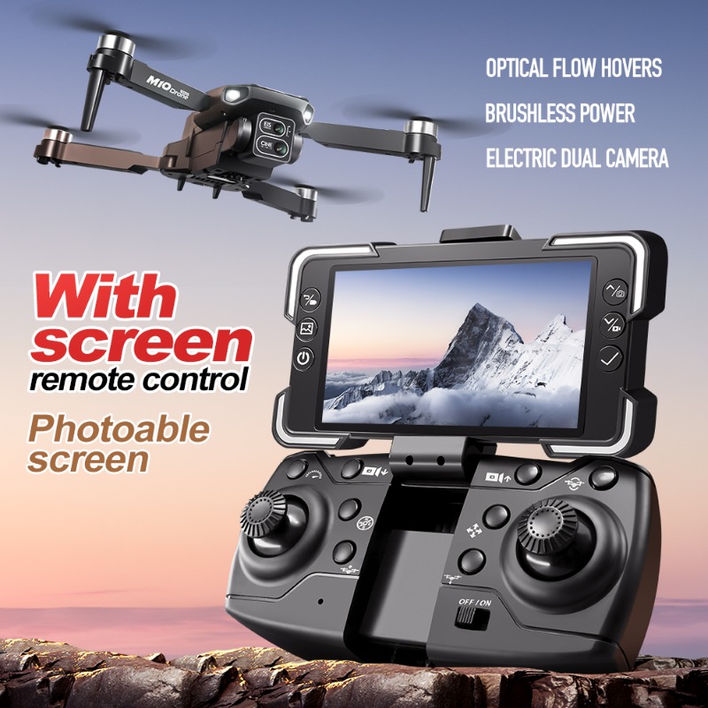 M10 Camera Drone Remote Contro - Drone Gimbal Brushless recension och pris